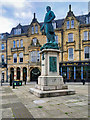 SD8010 : Robert Peel Statue, Bury Market Place by David Dixon