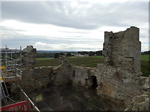 NJ2365 : Spynie Palace from the Top by Darren Haddock