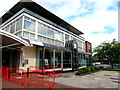 June 2020 view of Lloyds Bank, Gwent Square, Cwmbran