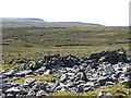 NY6538 : Ruined sheepfold on Melmerby Fell by Mike Quinn