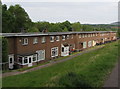 Row of houses below Oliphant Circle, Malpas, Newport