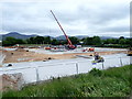 Progressing with the new shopping complex in Ruthin