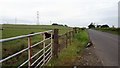 Road and fields near Dykend