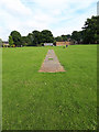 SE2435 : Bramley Park: cricket pitch by Stephen Craven