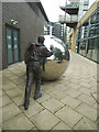 Leeds Dock - rolling spheres (2)