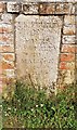 Old milestone, Bainton