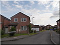 Looking from Larcombe Road into Nightingale Road