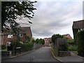 Looking from Grange Road into Meadowlands