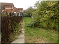 Footpath between Low Croft and Allotments