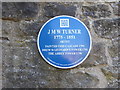 The artist J.M.W. Turner was here