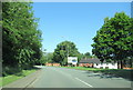 Ludlow town sign on Henley Road Ludlow