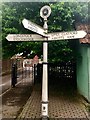 Direction Sign ? Signpost