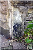 SE1434 : Benchmark on corner of wall in front of #89 Westfield Road by Roger Templeman