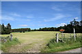 Field entrance near Fetternear