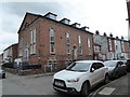 The corner of Albert Street and Beacalls Lane, Castlefields, Shrewsbury