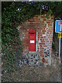 TG1319 : Church Lane Victorian Postbox by Geographer