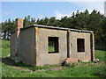 NT9132 : RAF Milfield - Coldside Hill Radio Station - building remains by James T M Towill