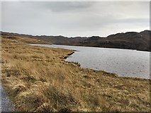 NG8060 : Looking down the eastern side of Loch 'a Mhullaich by David Medcalf