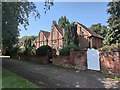 Three Gabled Old House in Hurley Bottom Village