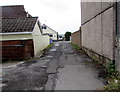 ST3090 : Potholed side road in Malpas, Newport by Jaggery