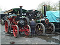 SX0766 : Bodmin & Wenford Railway - road steam engines by Chris Allen