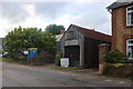 Tin garage on Little Horwood Road, Great Horwood