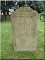 Gravestone in Holy Trinity Churchyard, Milton Regis