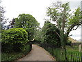 Churchyard path, Raunds