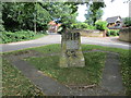 Town twinning commemorative stone