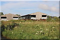 Metal barns in Passenham