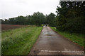 Addle Lane towards the B1230 near Balkholme