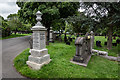 SJ8849 : Arnold Bennett Grave, Burslem Cemetery by Brian Deegan