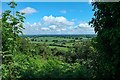 SJ5359 : View towards the Cheshire Plain from Beeston Castle by Jeff Buck