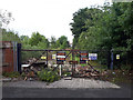 Entrance to the Tower Works site, Armley