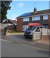 Rooftop solar panels, Almond Drive, Malpas, Newport