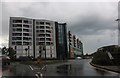 New flats and Morrisons in Harrow