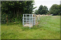 Path leading to the A63 at Newsholme