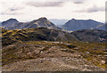 NG9651 : Plateau west of Beinn Liath Mhòr summit by Nigel Brown