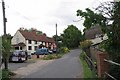 TL4917 : Cottages in Spellbrook Lane by Glyn Baker