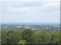 Distant view of Penshurst Place and Church