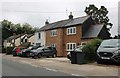 Houses on Stock Road south of Galleywood