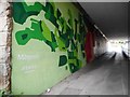 NS5574 : New artwork at Gavin's Mill Underpass (6) by Richard Sutcliffe