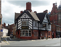 SJ4065 : The Saddle Inn, Grosvenor Street, Chester by Stephen Richards