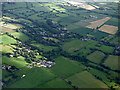 Mobberley from the air