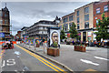 Stevenson Square, Temporary Pedestrianisation July 2020