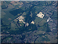 Conisbrough from the air