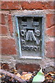 Benchmark on Staffordshire Territorial Forces Association building