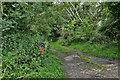 TL9262 : Beyton: Public footpath/farm track by Michael Garlick