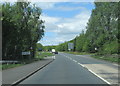 Chadbury Village sign on A44