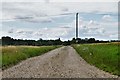 Great Green: Public footpath/farm track